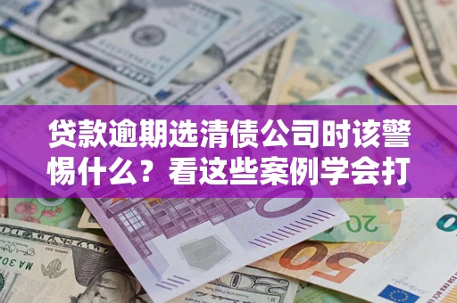 济南贷款逾期选清债公司时该警惕什么？看这些案例学会打翻身仗