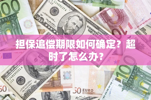 济南担保追偿期限如何确定？超时了怎么办？