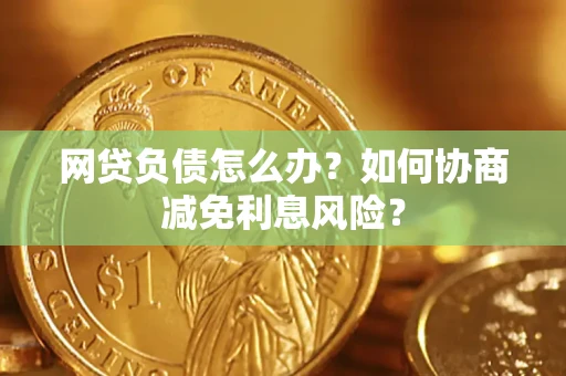 济南网贷负债怎么办？如何协商减免利息风险？