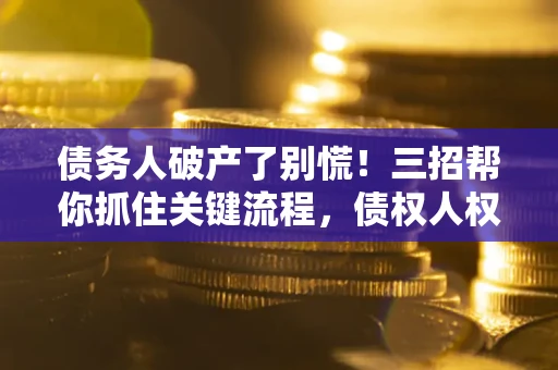 济南债务人破产了别慌！三招帮你抓住关键流程，债权人权益不再缩水