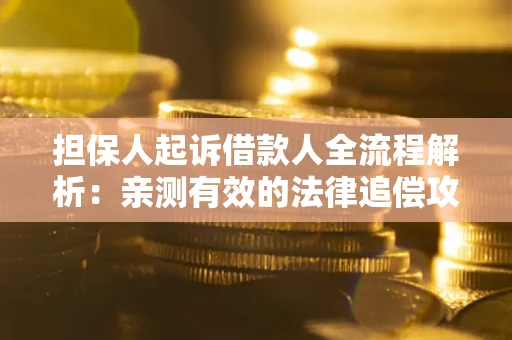 济南担保人起诉借款人全流程解析：亲测有效的法律追偿攻略