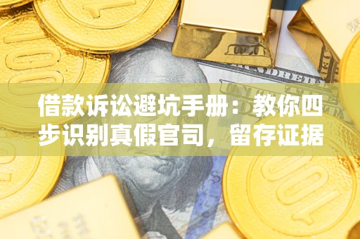 济南借款诉讼避坑手册：教你四步识别真假官司，留存证据不踩雷
