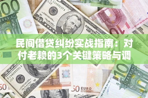 济南民间借贷纠纷实战指南：对付老赖的3个关键策略与调解盲区解析