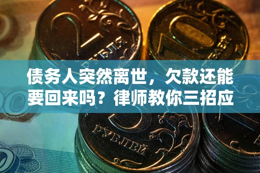 济南债务人突然离世，欠款还能要回来吗？律师教你三招应对