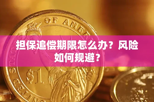 济南担保追偿期限怎么办？风险如何规避？