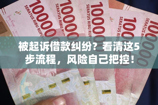 济南被起诉借款纠纷？看清这5步流程，风险自己把控！