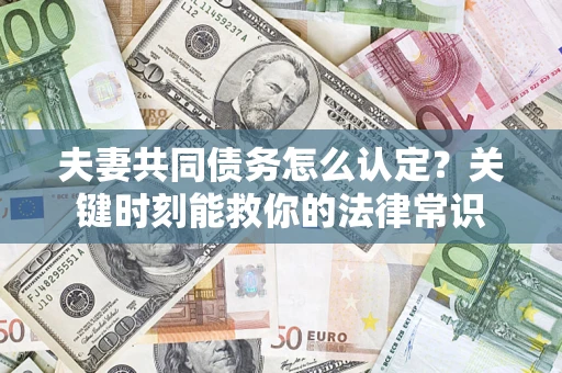 济南夫妻共同债务怎么认定？关键时刻能救你的法律常识