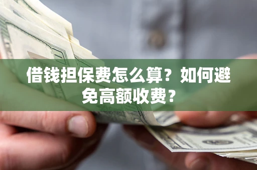 济南借钱担保费怎么算？如何避免高额收费？